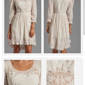 Free people Montana embroidered dress
